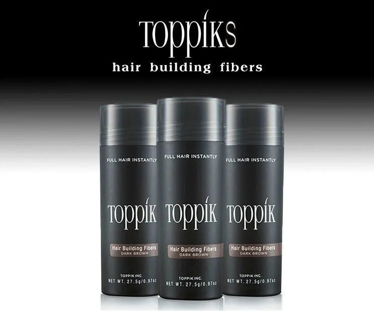 Toppík Hair: Fibra Capilar Para Cobertura Instantânea